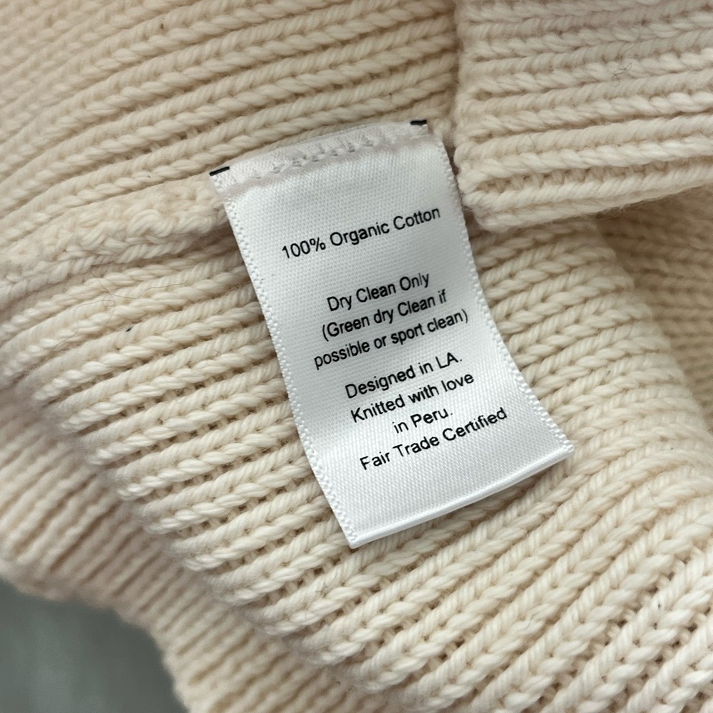New Elegant Cream Crochet Women's Top - Picture 6 of 6